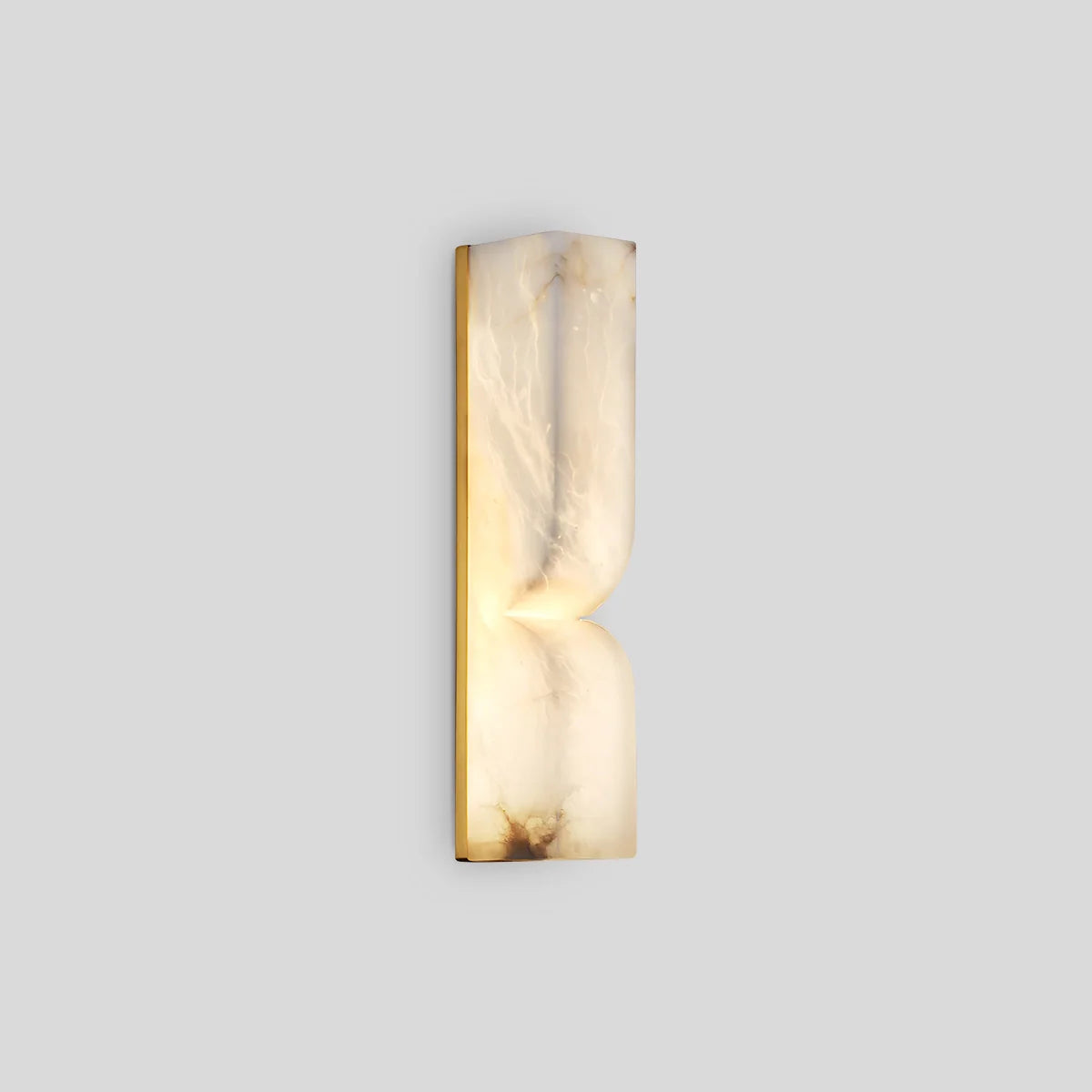 Feyran Light Luxury Spanish Alabaster Wall Sconce for Hallway