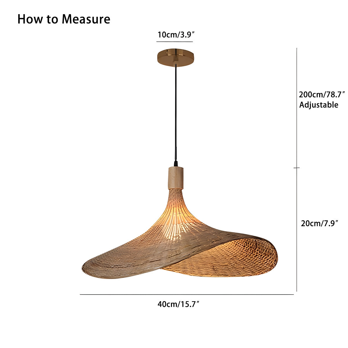 Feyran Ren Bamboo Pendant Lamp for Modern Spaces