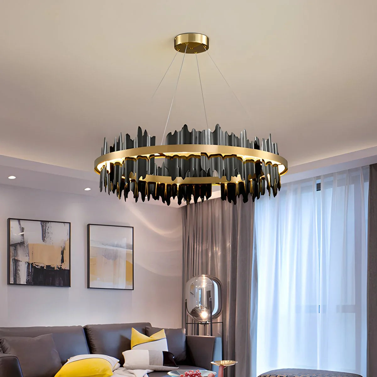 Feyran Modern Creative Round Chandelier