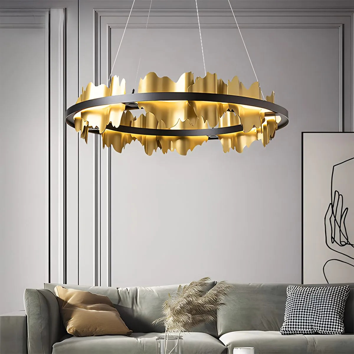 Feyran Modern Creative Round Chandelier