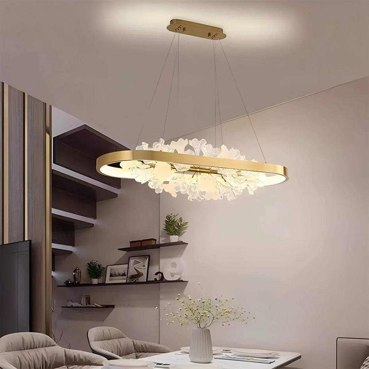 Feyran Nordic Light Luxury Ring Creative Chandelier