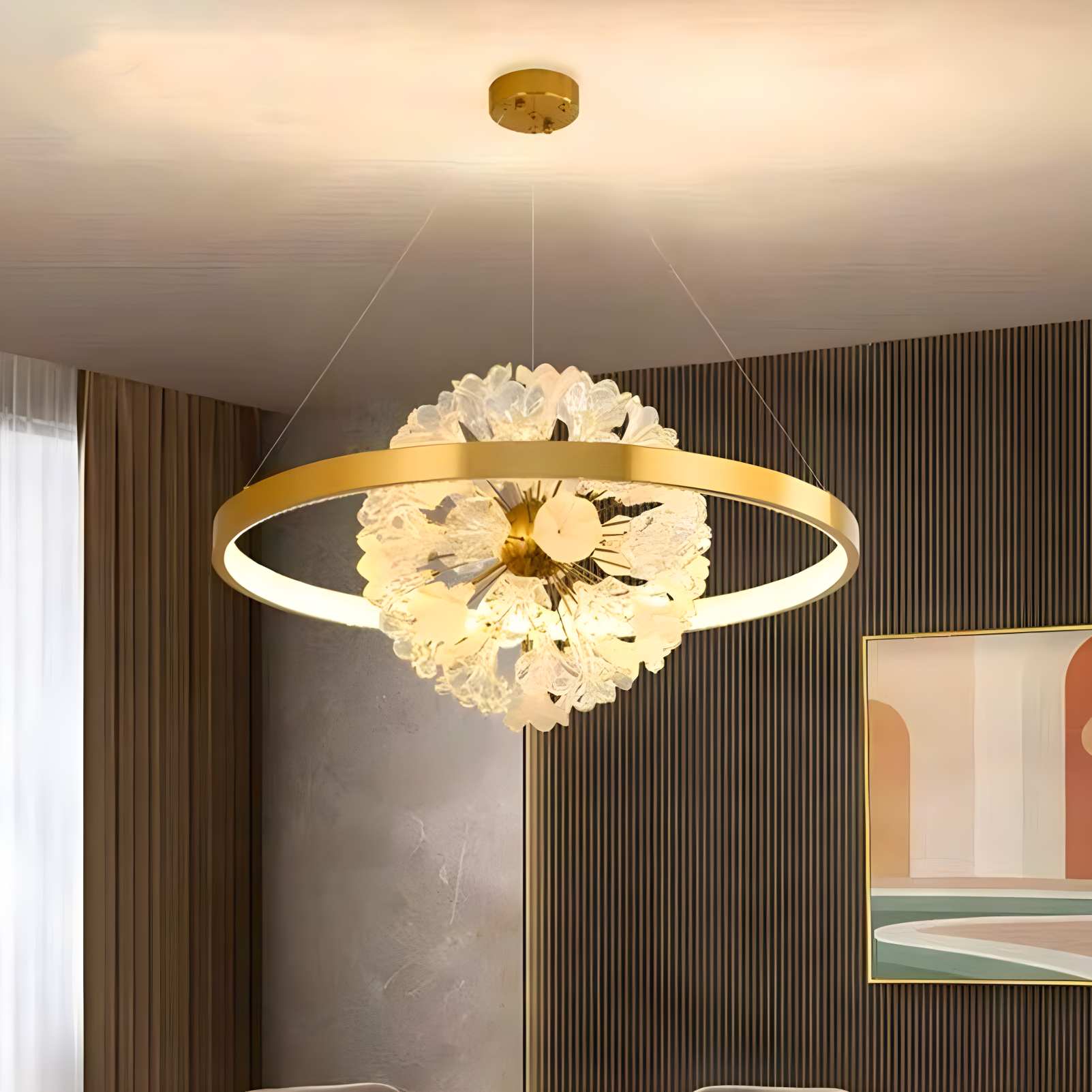 Feyran Nordic Light Luxury Ring Creative Chandelier