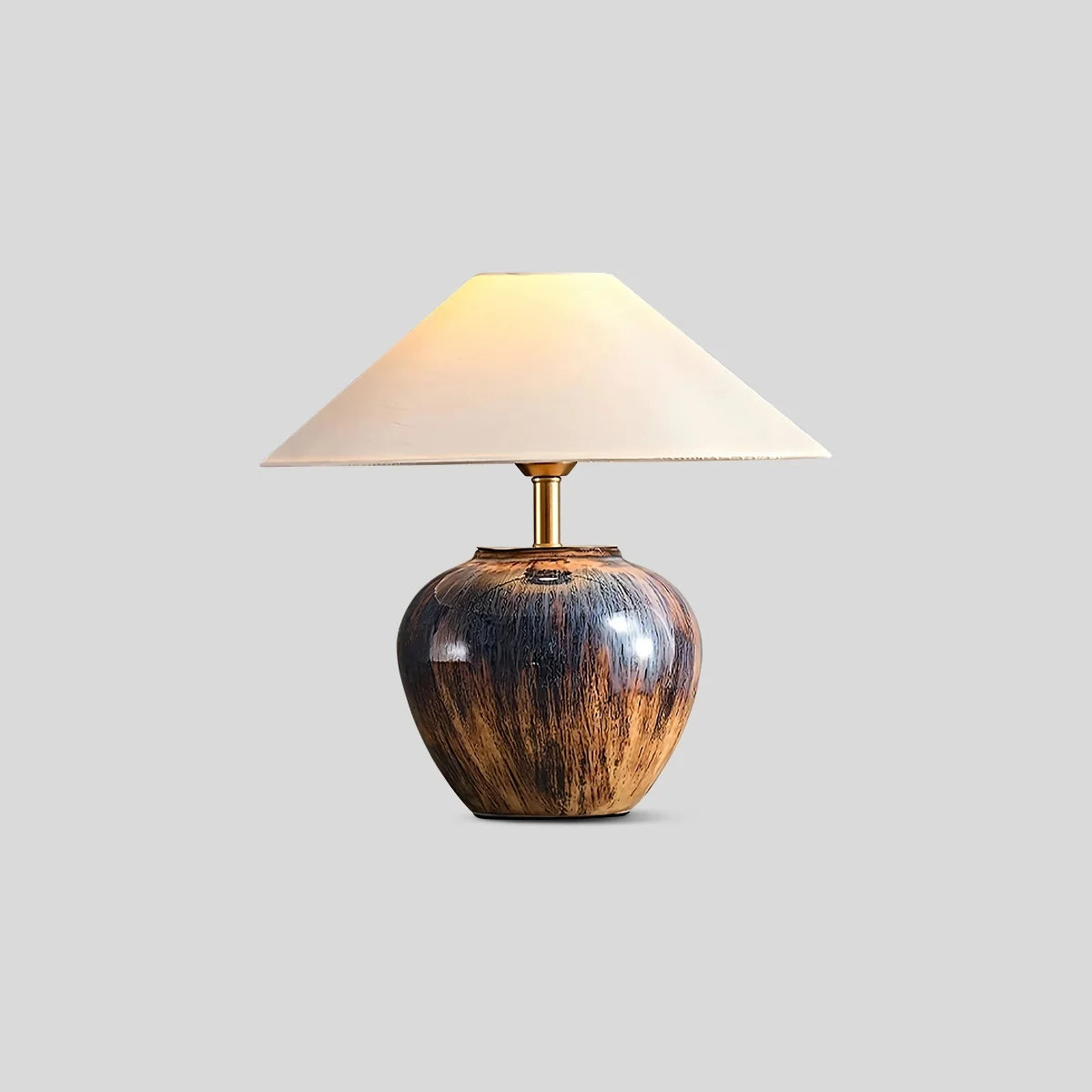 Feyran Glazed Ceramic Table Lamp