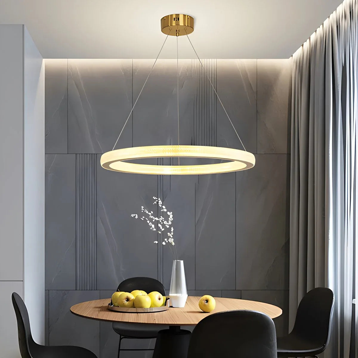 Feyran Modern Ring LED Pendant Light for Dining Room