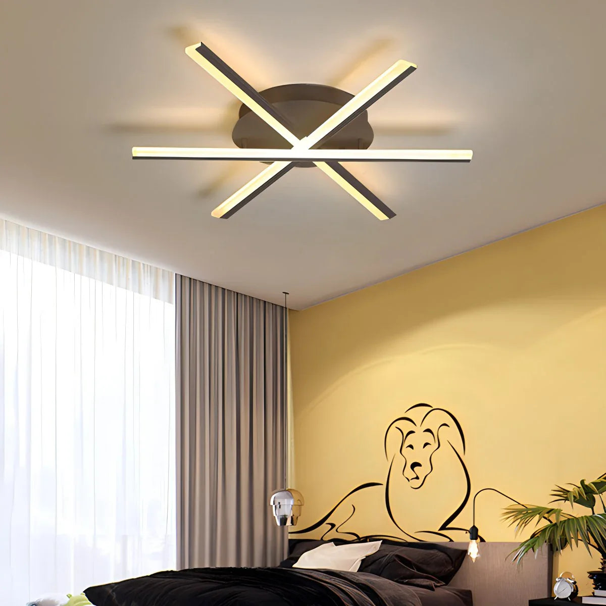 Feyran LED Strip Fan-Shaped Ceiling Lamp