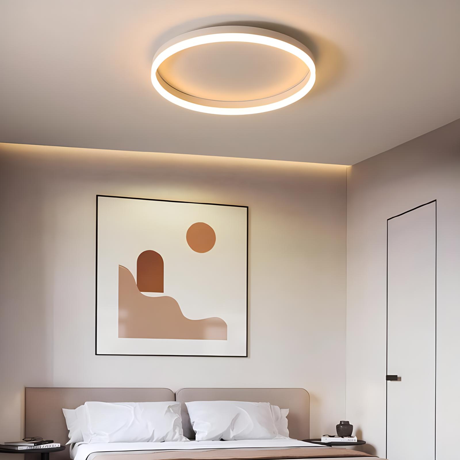 Feyran Nordic Circular LED Ceiling Lamp for Bedroom