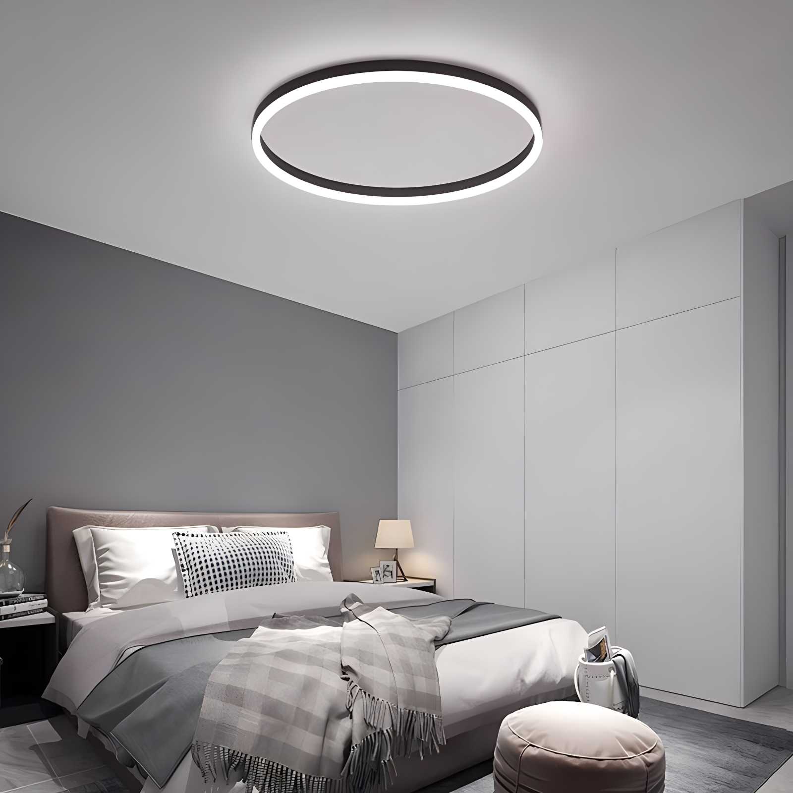 Feyran Nordic Circular LED Ceiling Lamp for Bedroom