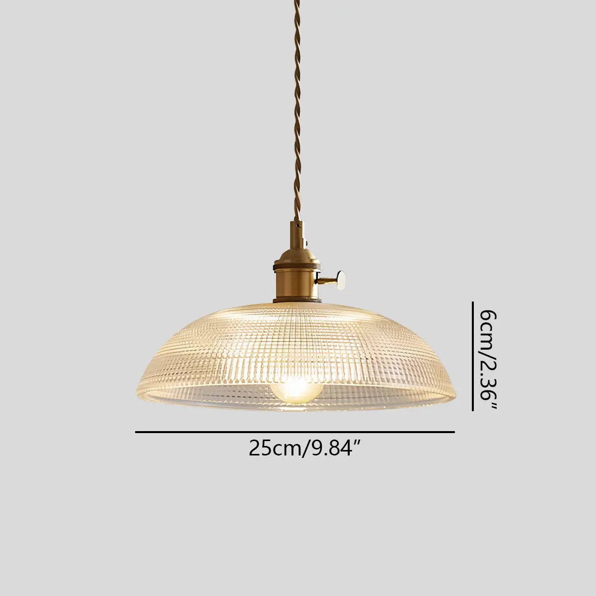 Feyran Isabel Glass Pendant Light for Kitchen Island