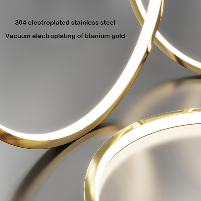 Feyran Large Tiered Ring Foyer Chandelier