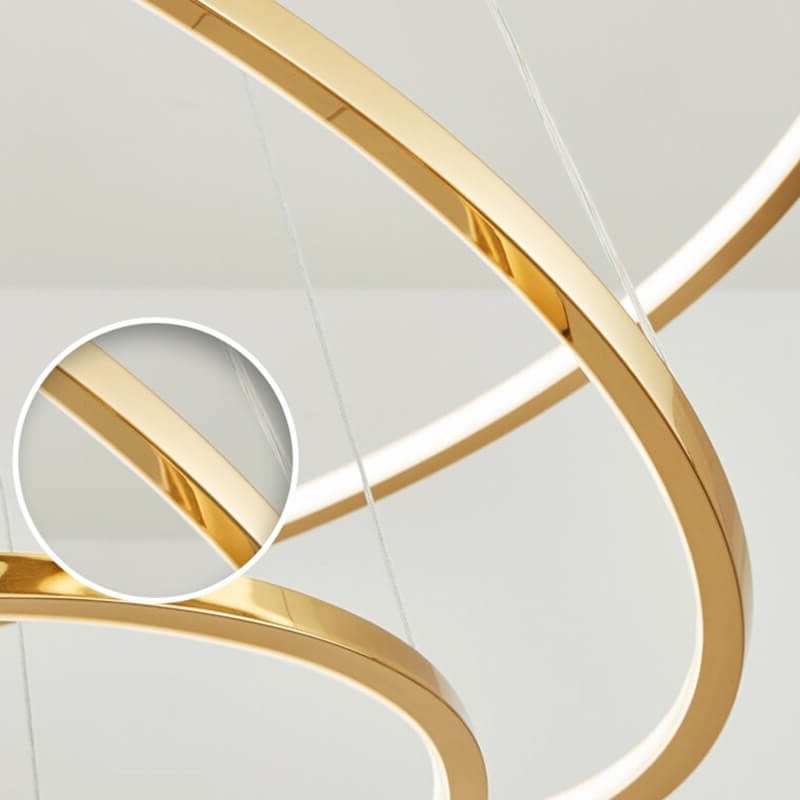 Feyran Large Tiered Ring Foyer Chandelier