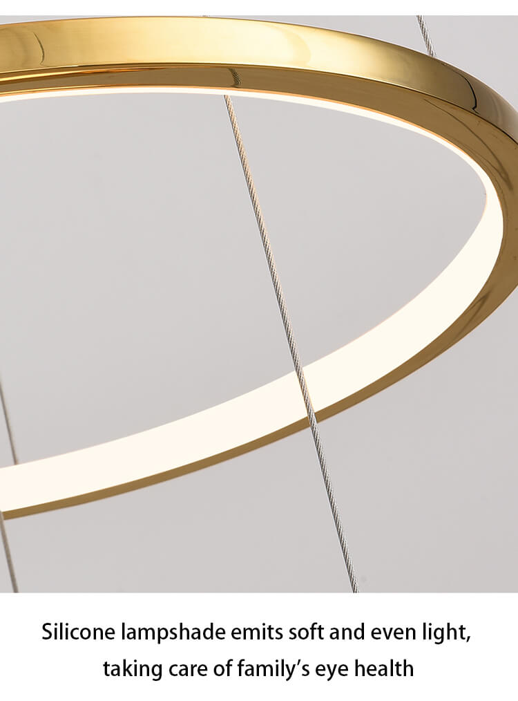Feyran Large Tiered Ring Foyer Chandelier