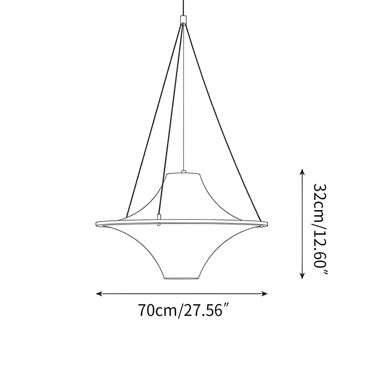 Feyran Lokki Pendant Light for Dining Room