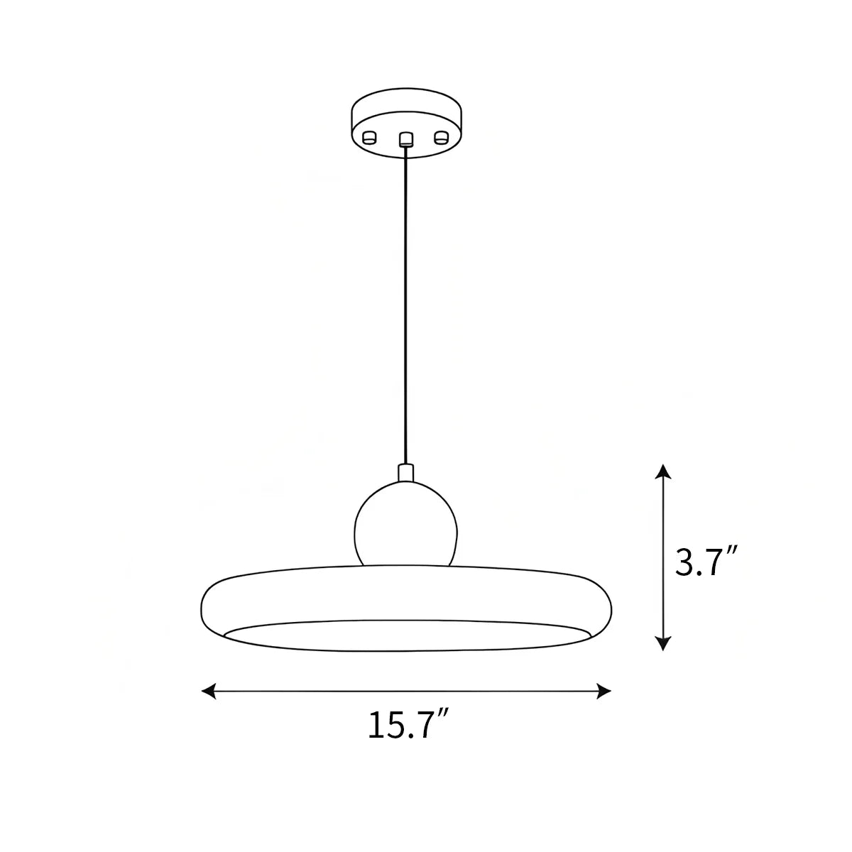 Feyran Siyane Pendant Lamp for Dining Area
