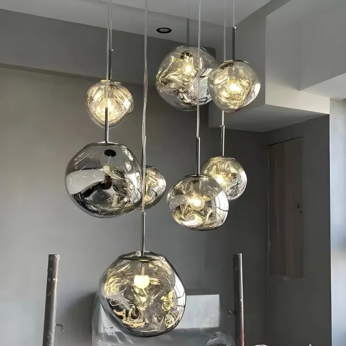 Feyran Large Lava Chandelier Customization