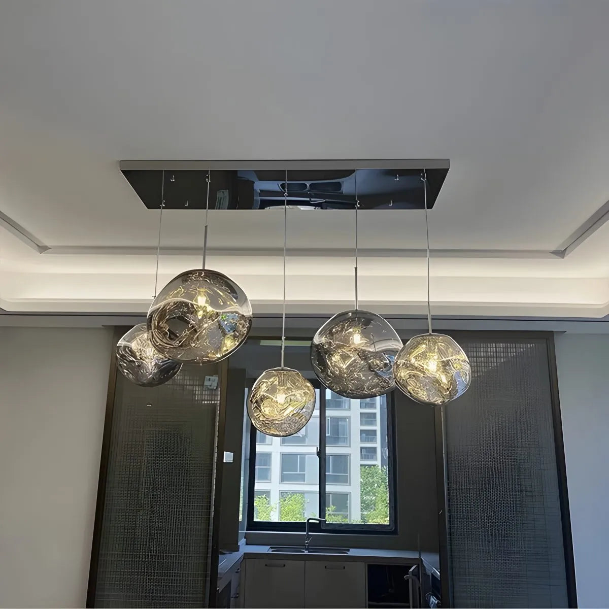 Feyran Large Lava Chandelier Customization