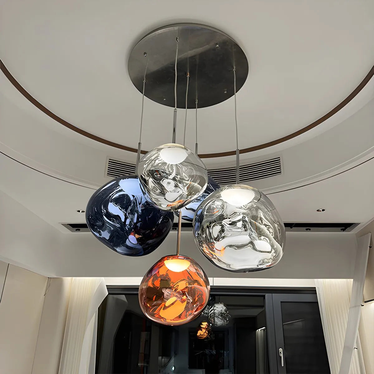 Feyran Large Lava Chandelier Customization
