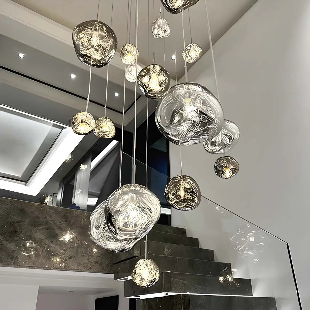 Feyran Large Lava Chandelier Customization