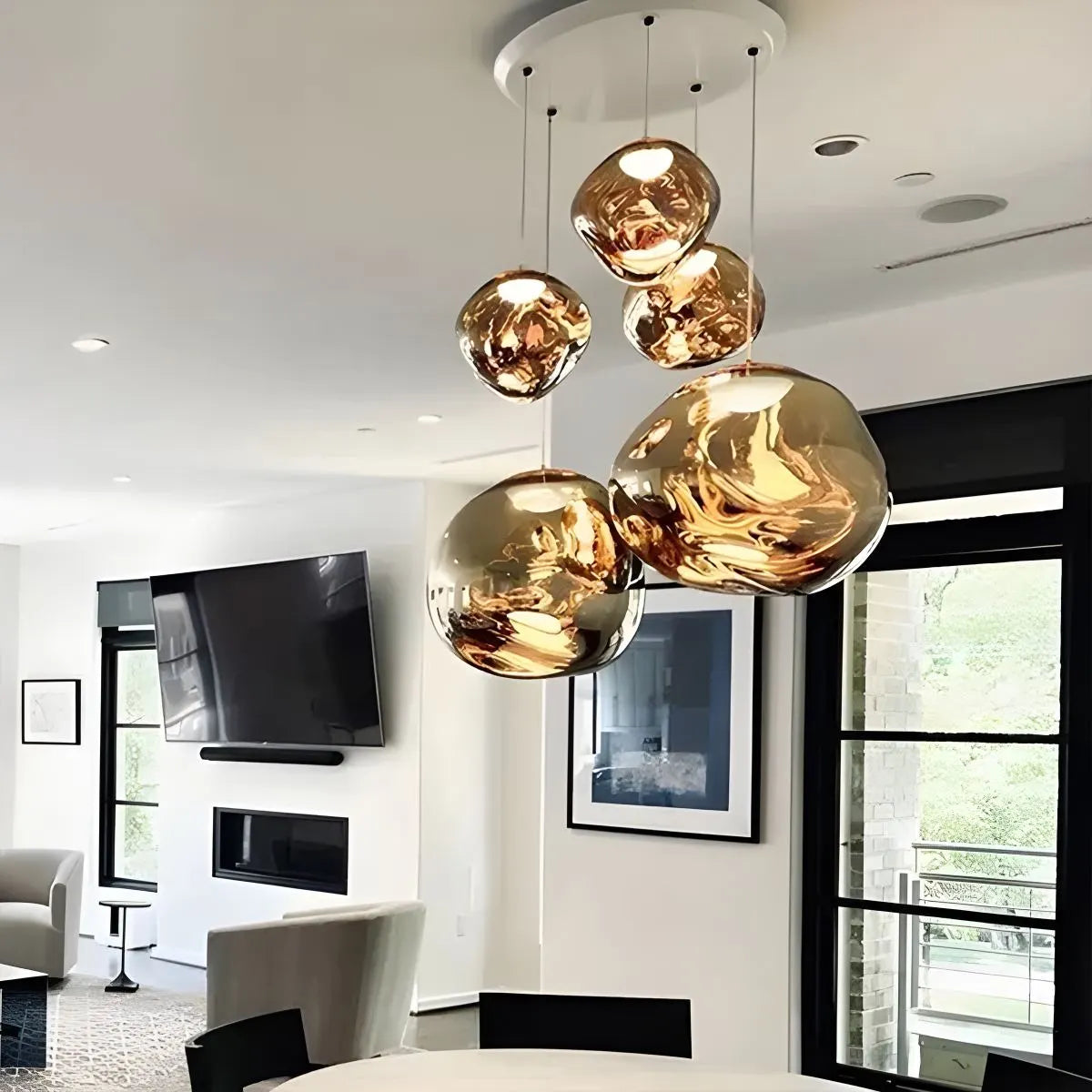 Feyran Large Lava Chandelier Customization