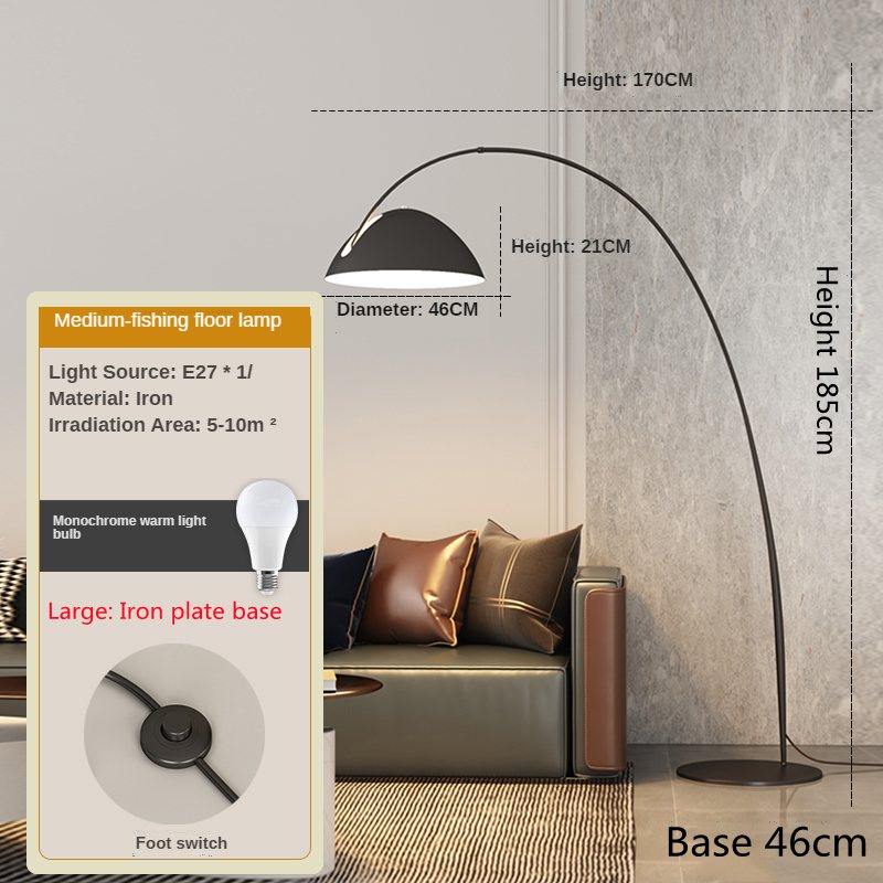 Feyran Luxury Living Room Fishing Floor Lamp