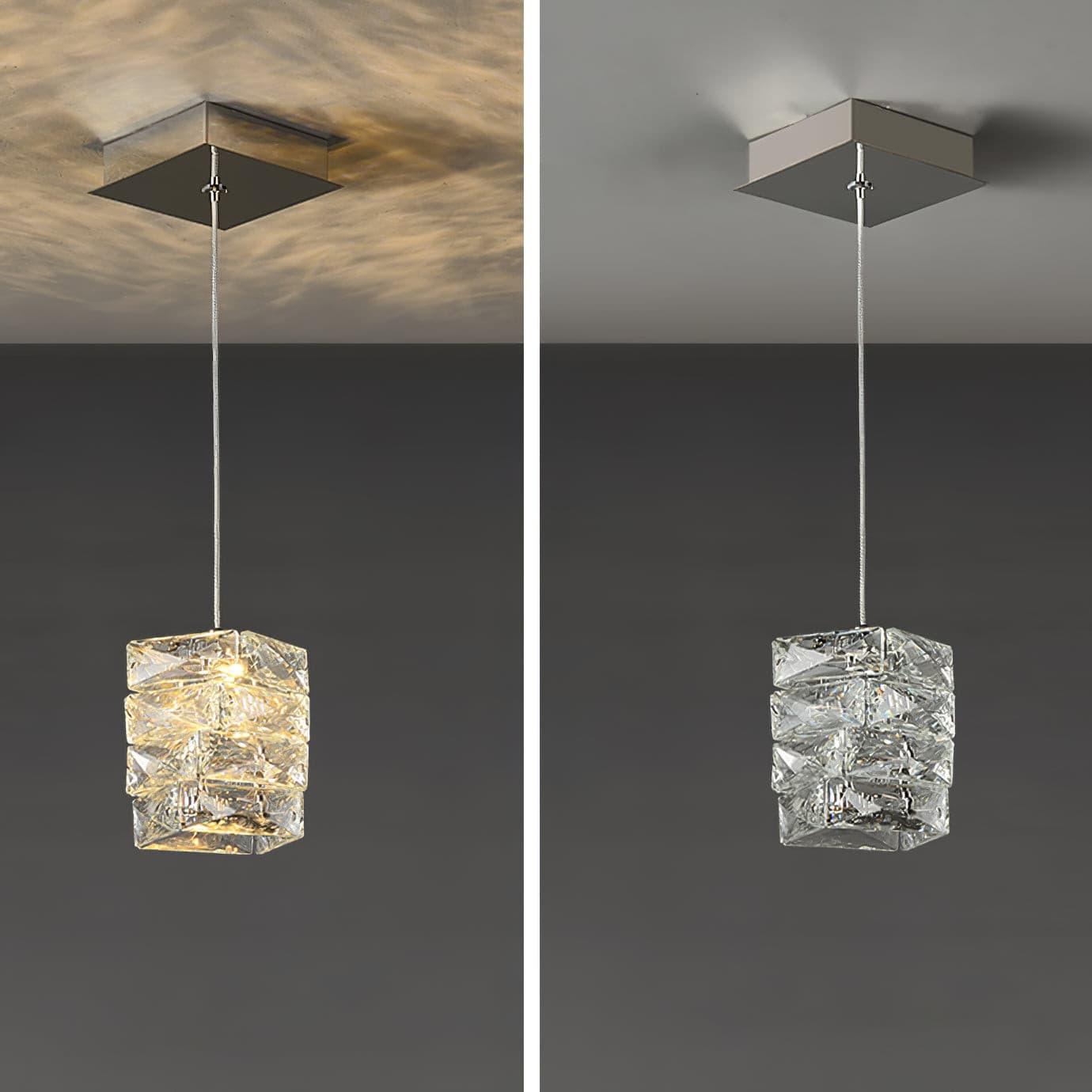 Elegant Crystal LED Pendant Lamp Chandelier for Modern Home Decor Lighting
