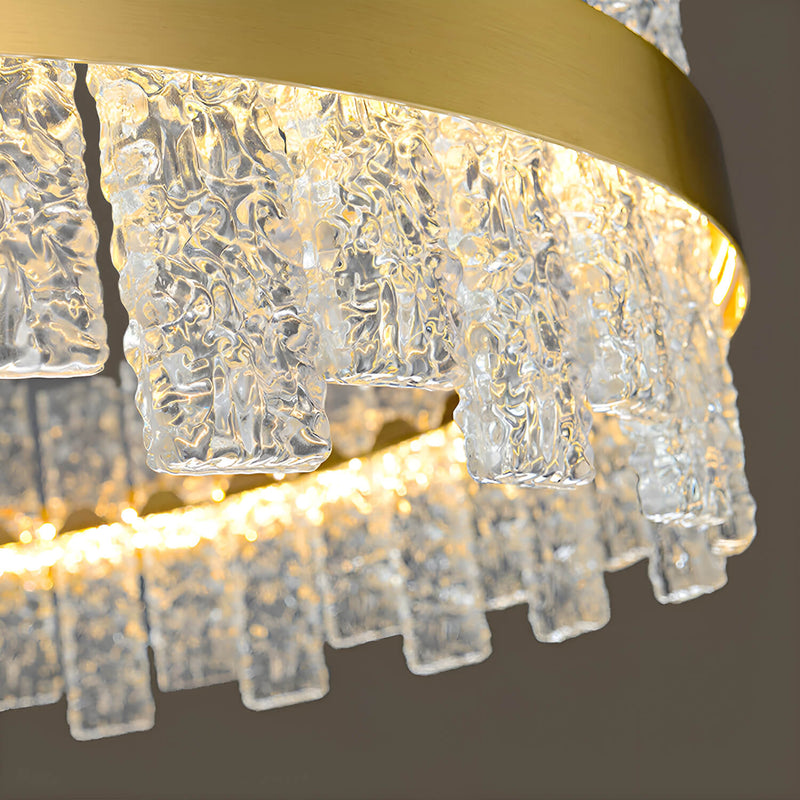 Light Luxury Round Living Room Chandelier-texture 1 |Feyran