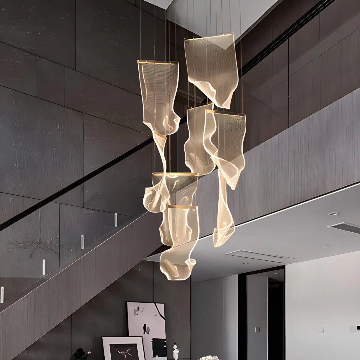 Feyran Light Luxury Art Large Chandelier