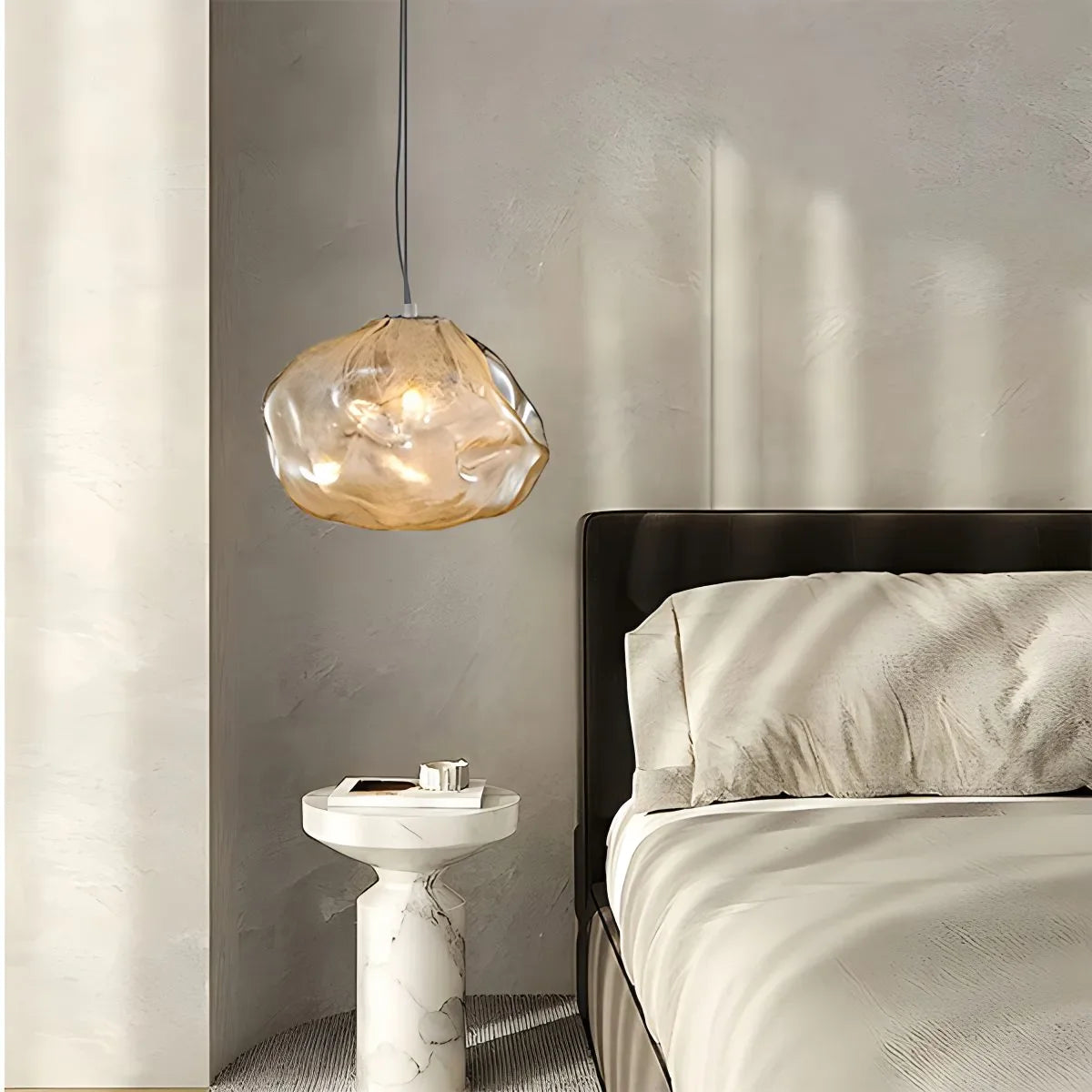 Feyran Light Luxury Cloud Shape Glass Pendant Light