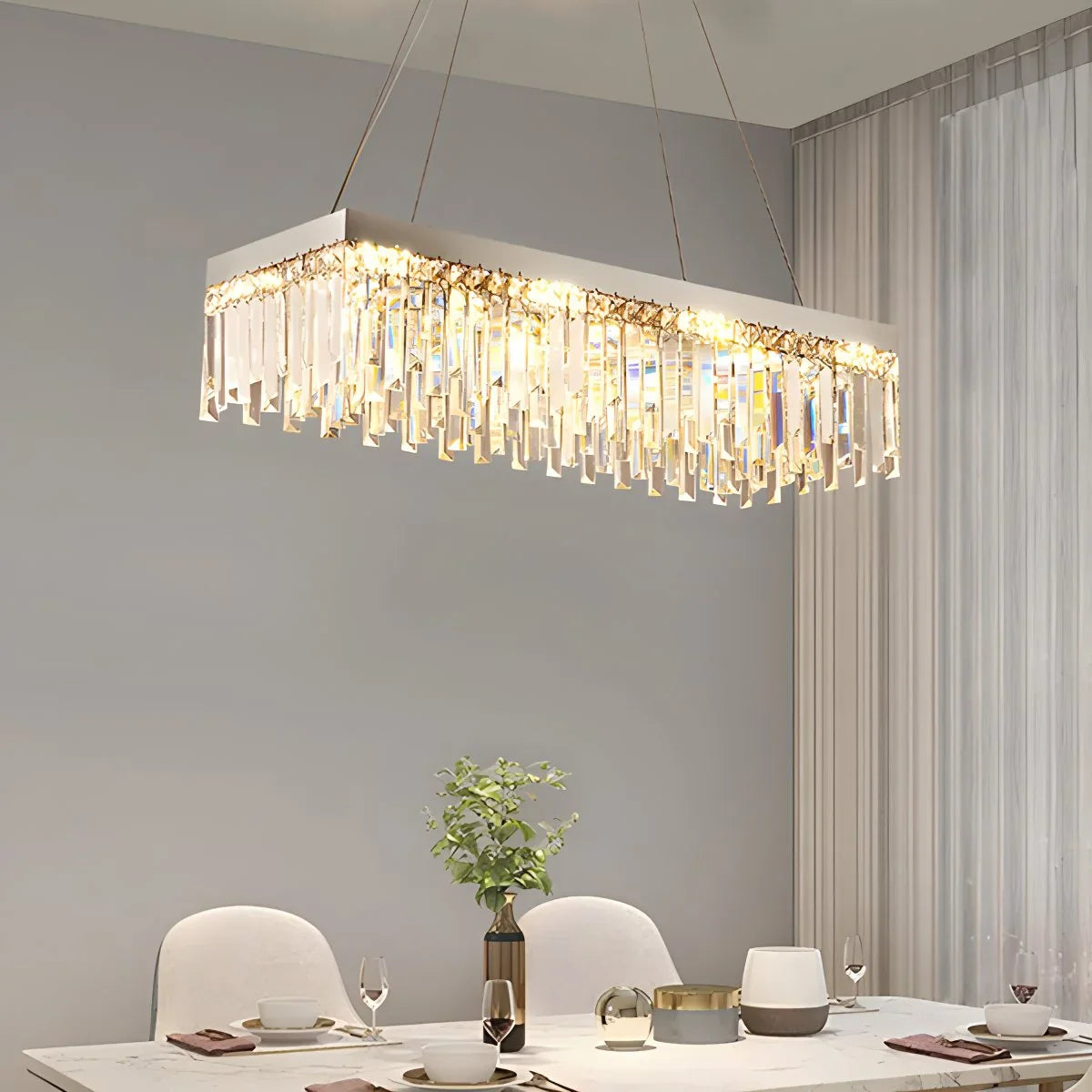 Feyran Light Luxury Crystal Ceiling & Pendant Light