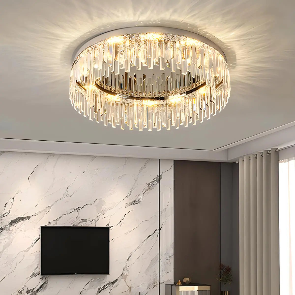 Feyran Light Luxury Crystal Ceiling & Pendant Light