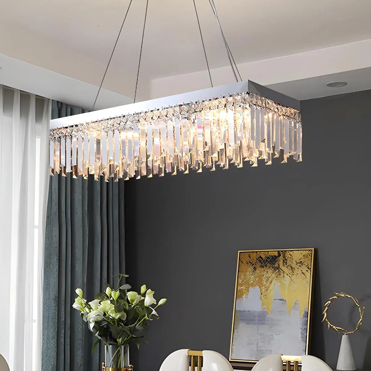 Feyran Light Luxury Crystal Ceiling & Pendant Light