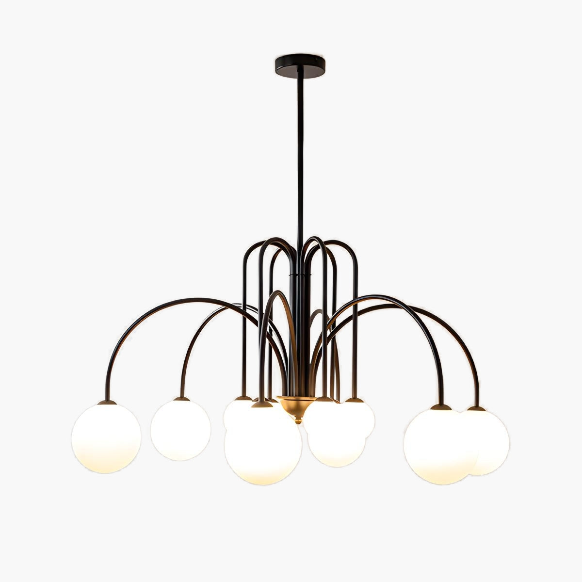 Feyran Avi Double Layer Glass Chandelier