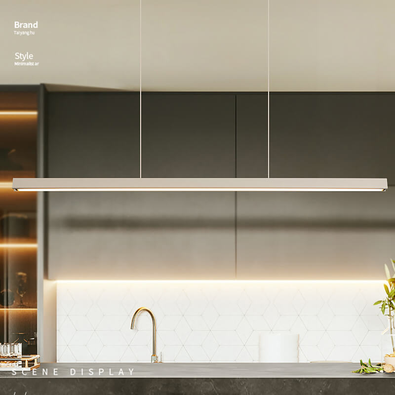 Feyran Modern Linear Pendant Light for Kitchen Island