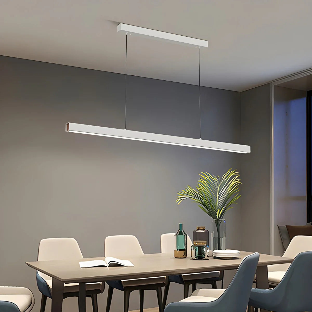 Feyran Modern Linear Pendant Light for Kitchen Island