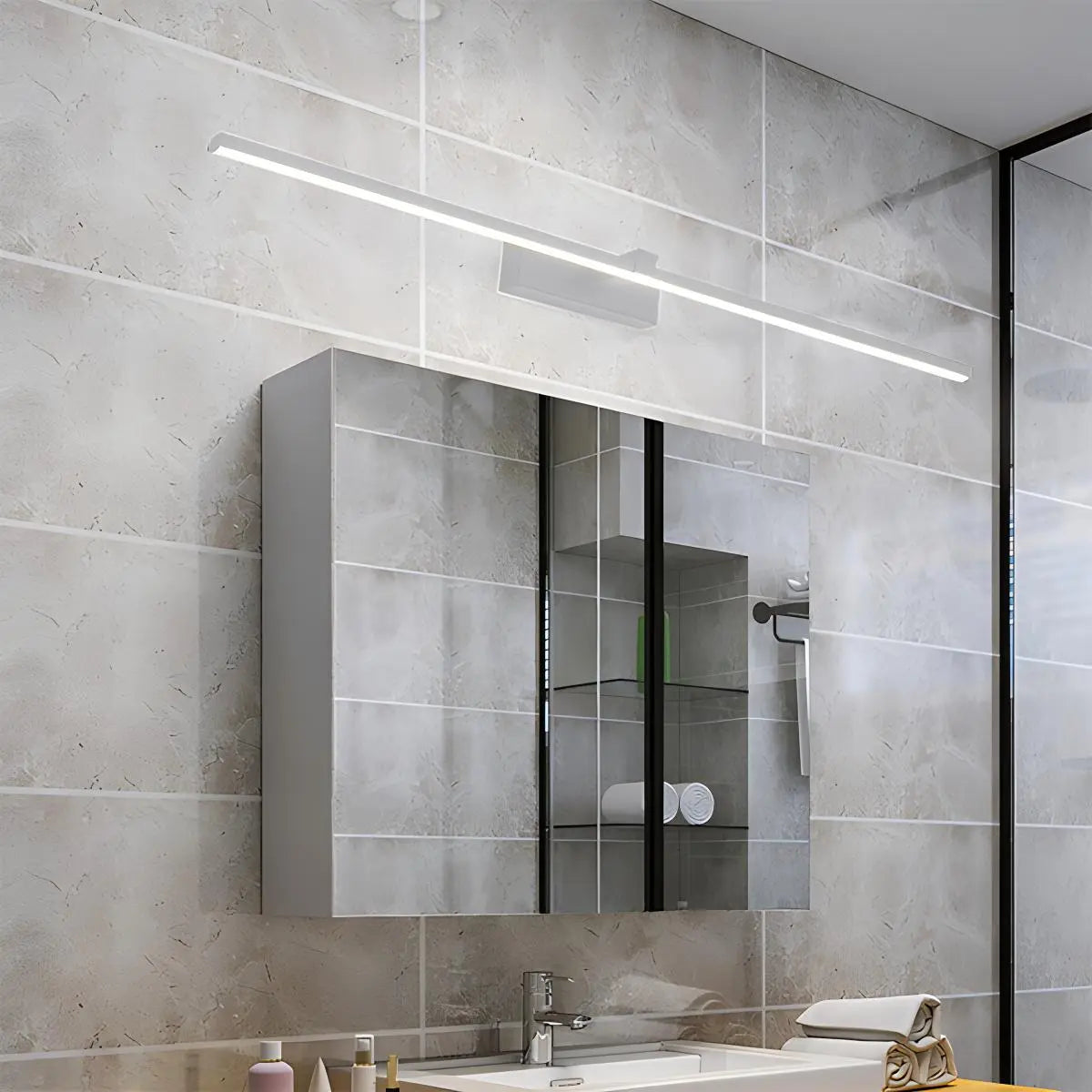 Feyran Linear Vanity Bathroom Wall Sconce For Mirror