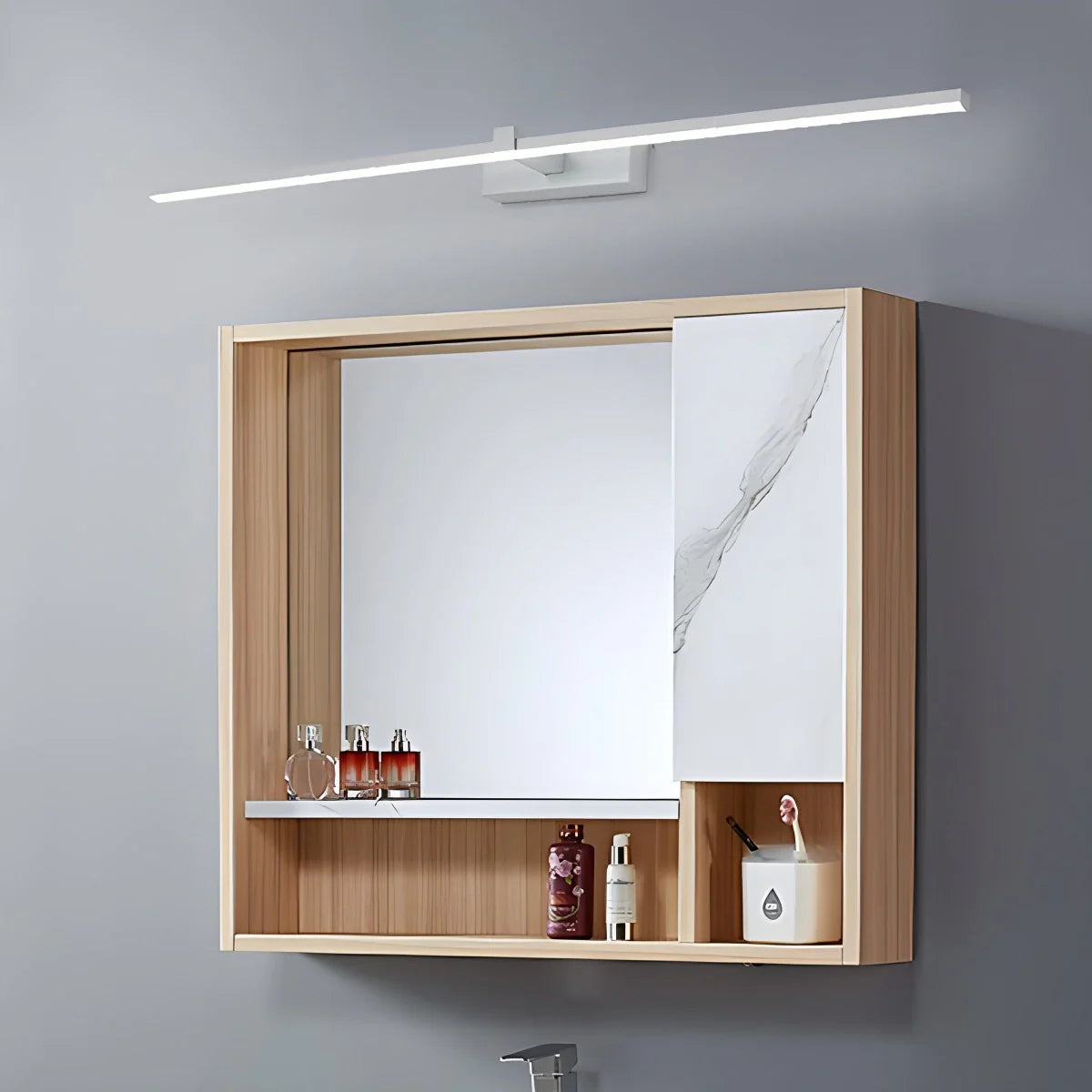 Feyran Linear Vanity Bathroom Wall Sconce For Mirror