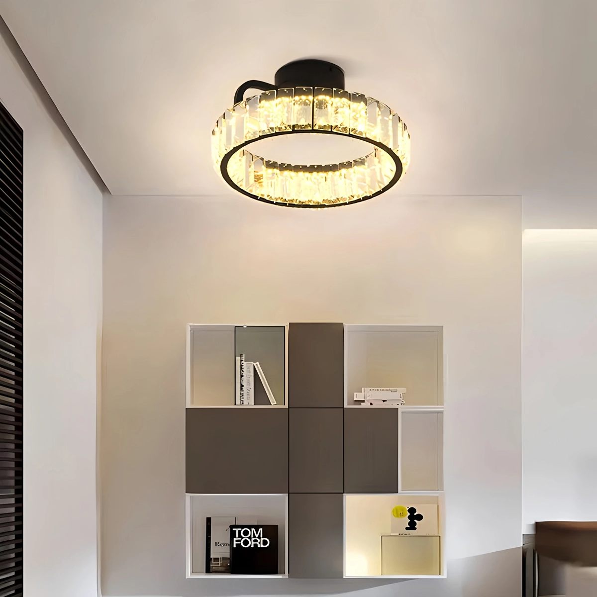 Feyran Loft Crystal Ceiling Lamp for Living Room