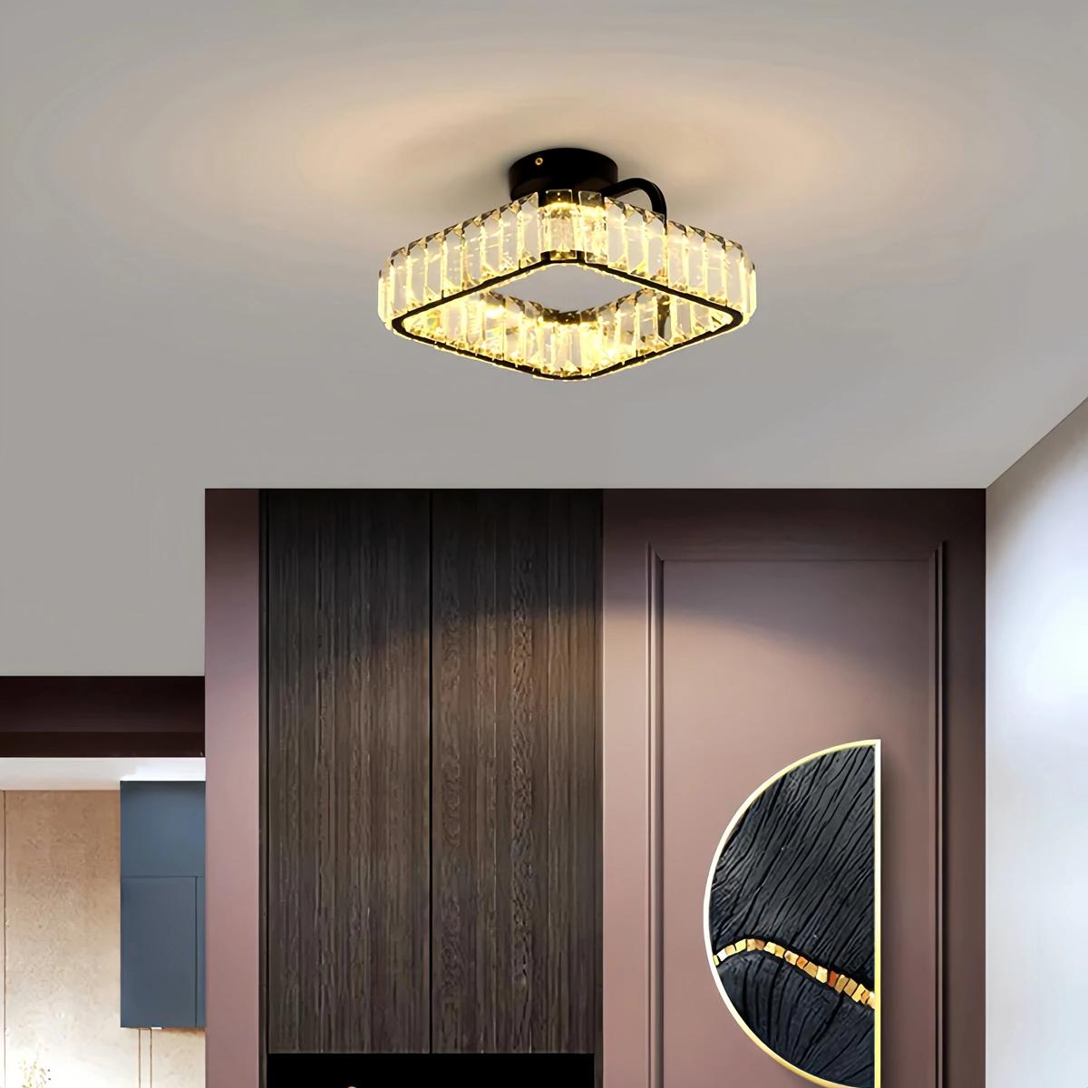 Feyran Loft Crystal Ceiling Lamp for Living Room