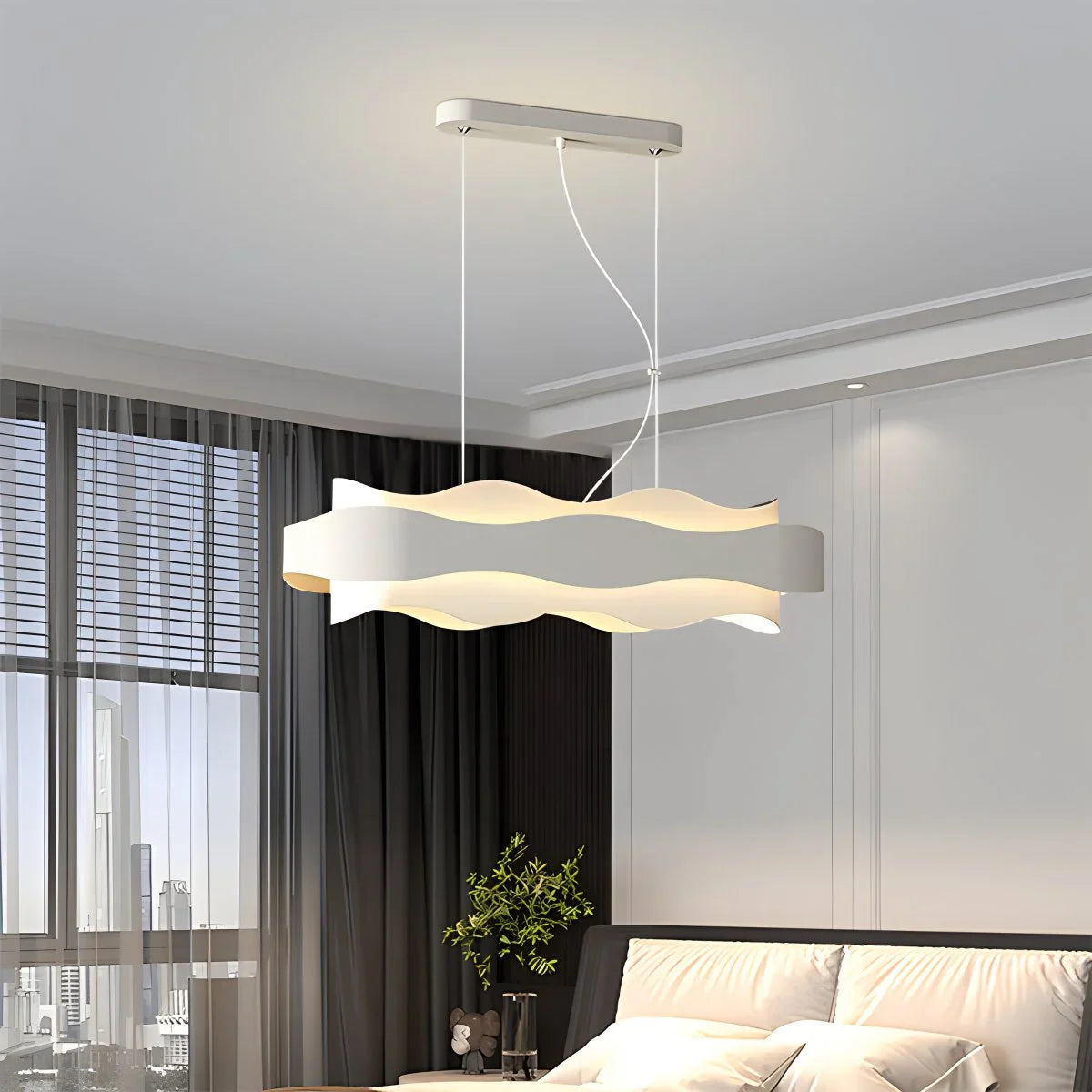 Feyran Long High-Transmission Acrylic Pendant Lamp