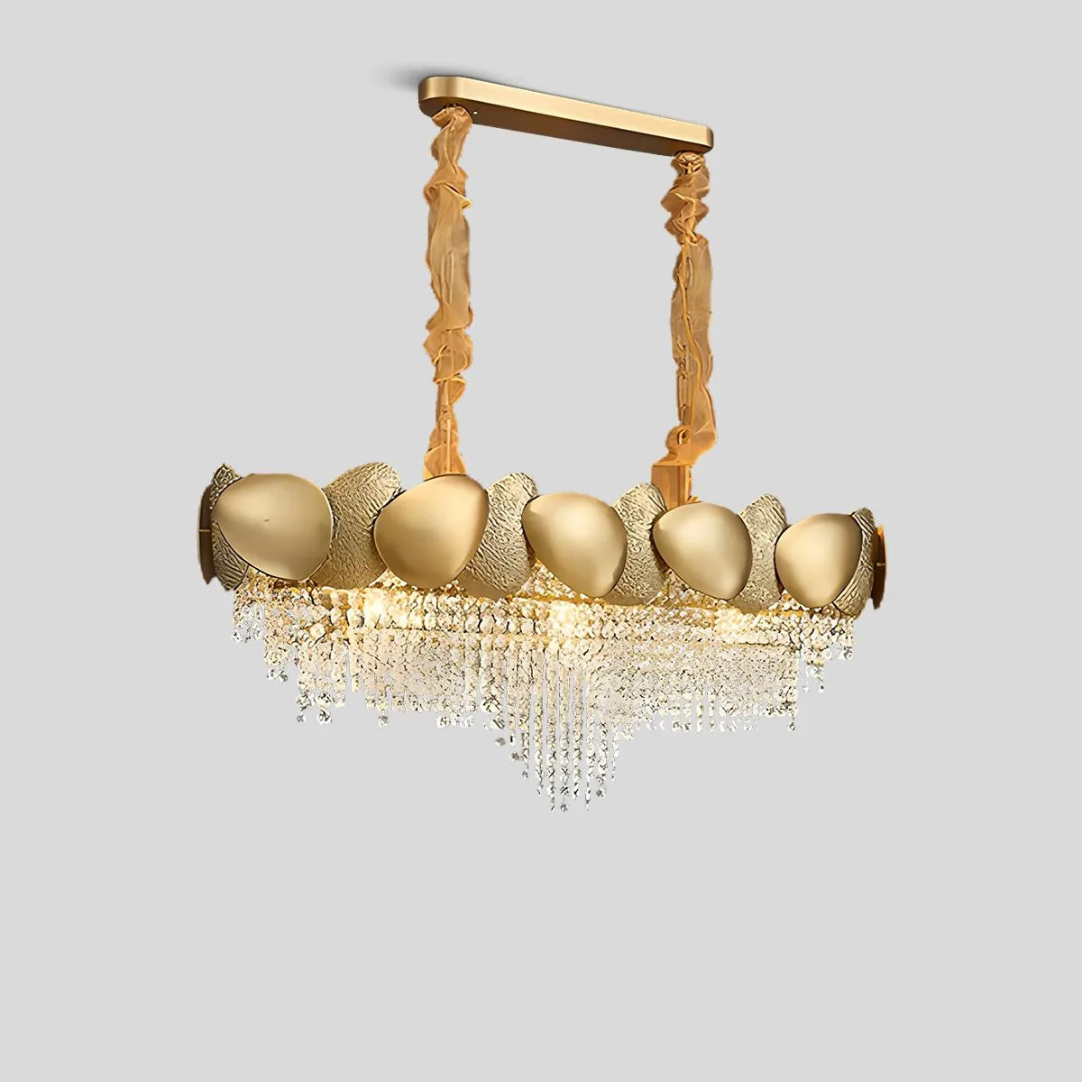 Feyran Luxurious Crystal Golden Chandelier