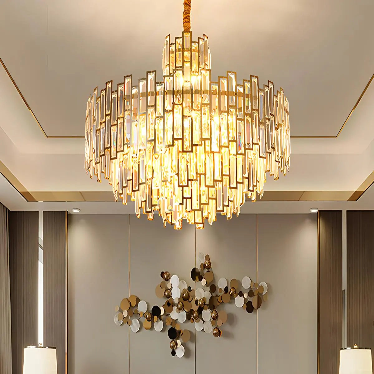 Feyran Lucienne Crystal Chandelier for Living Room