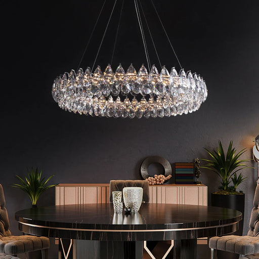 Luxury Water Drop Crystal Chandelier- Feyran