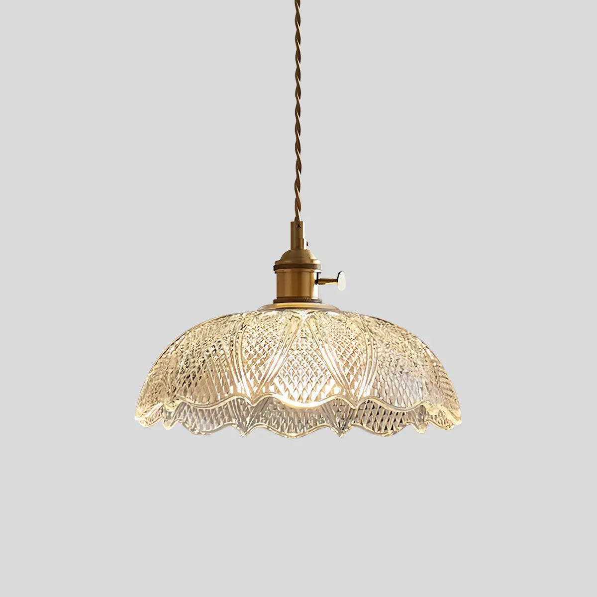 Feyran Isabel Glass Pendant Light for Kitchen Island