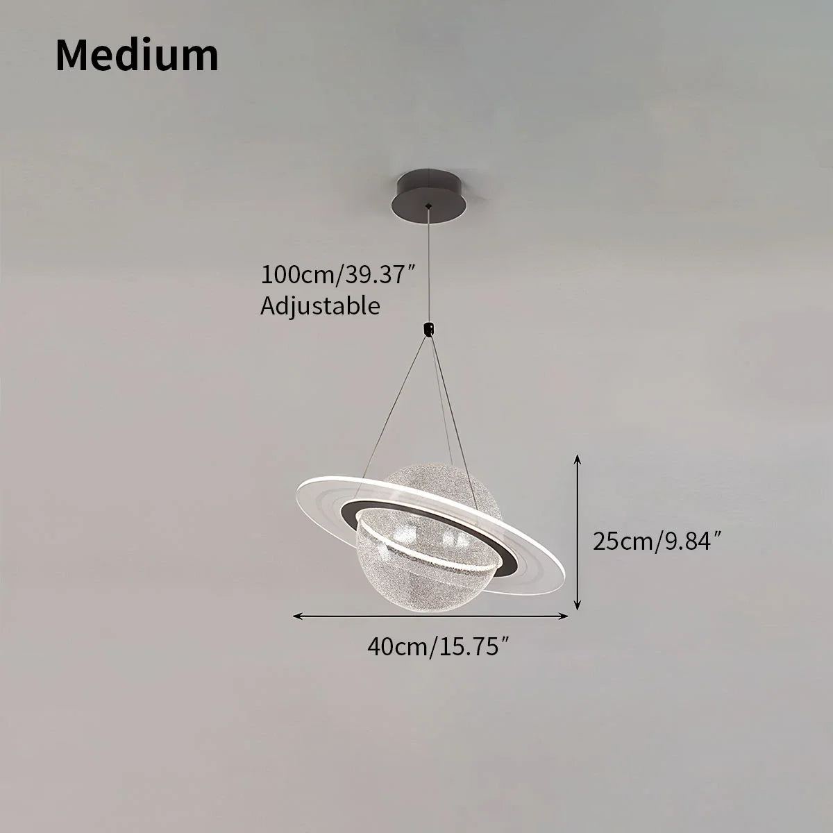 Feyran Modern Creative Planet Dining Room Pendant Light