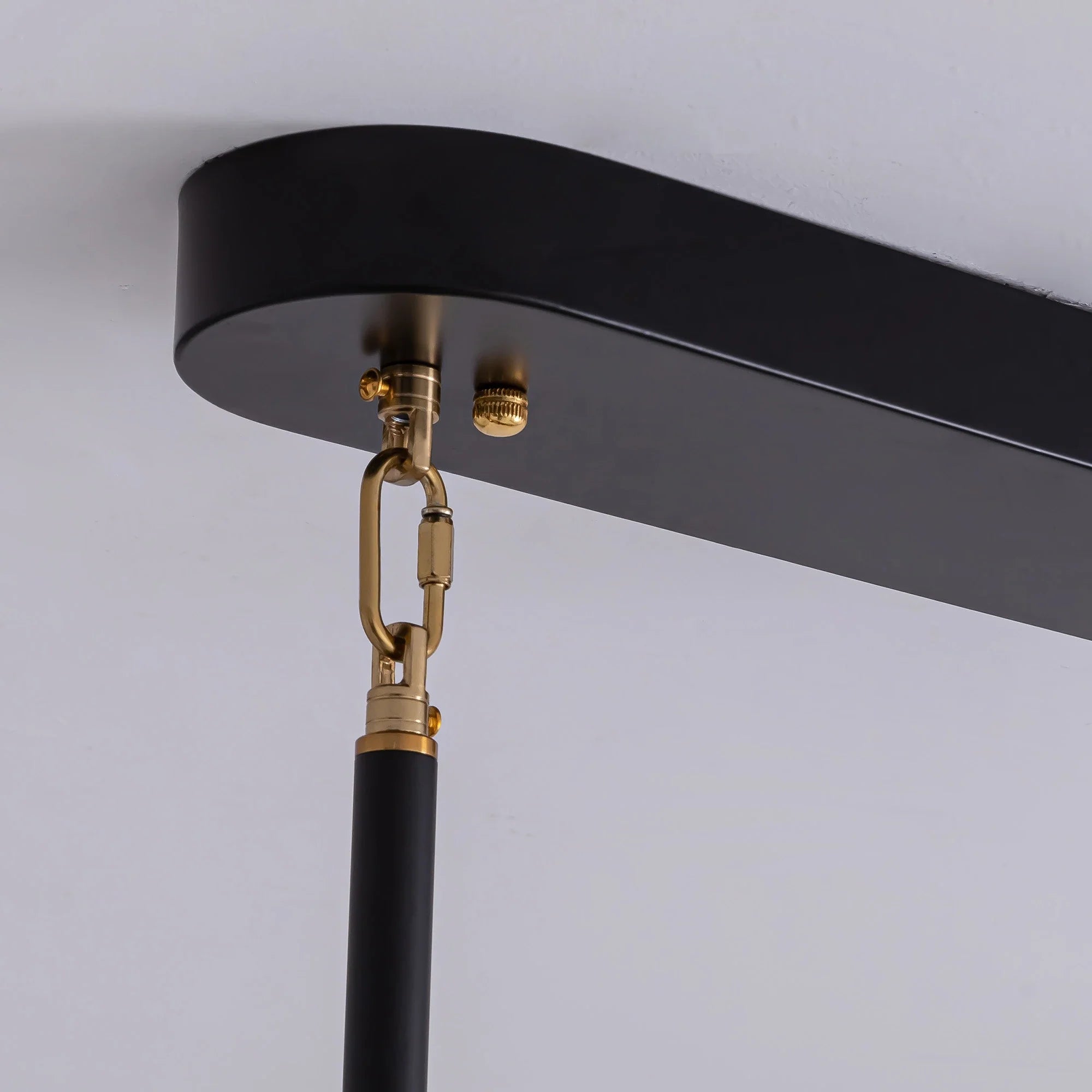 Mid-Century Modern Black Sputnik Chandlier - Feyran