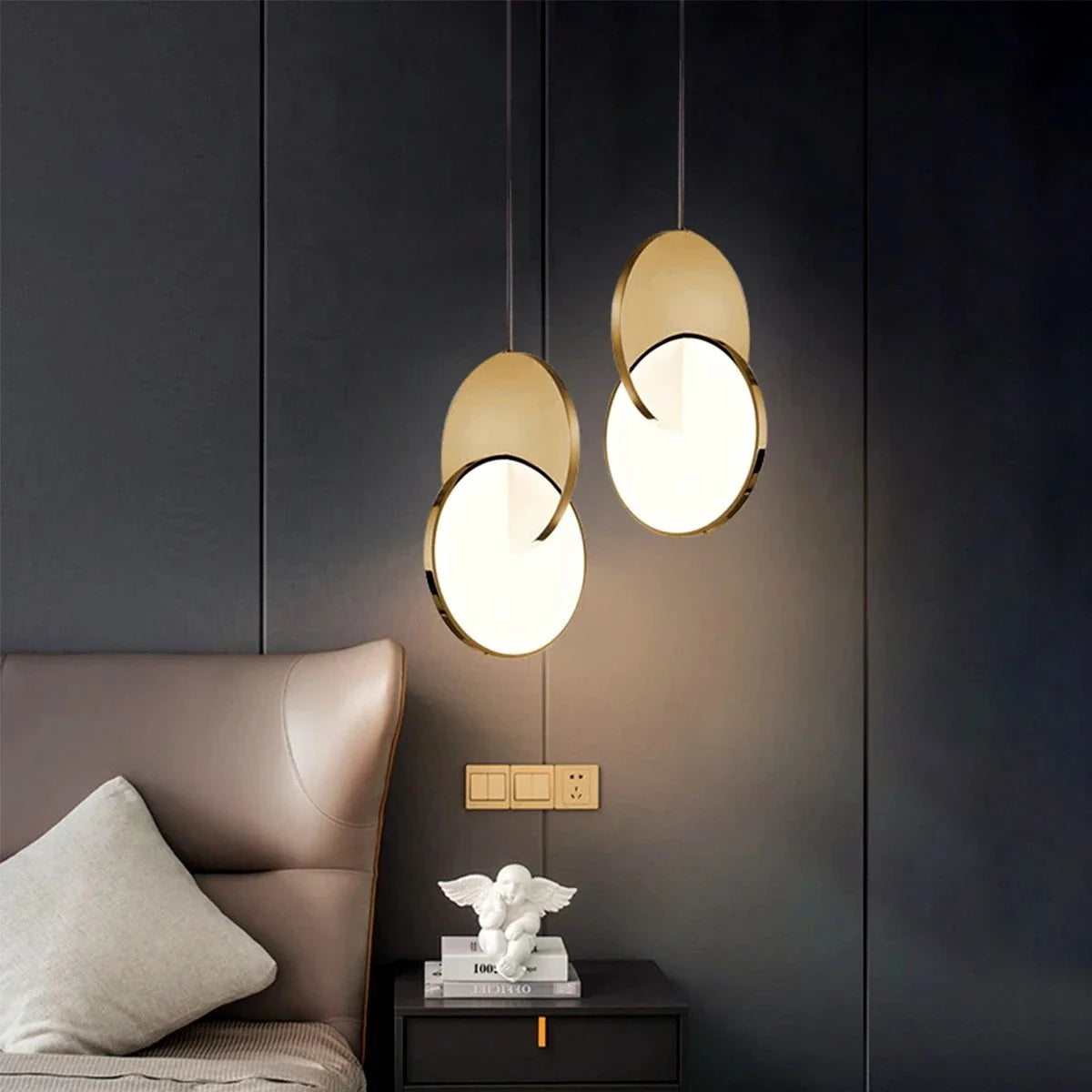 Feyran Minimalist LED Pendant Light for Living Room Kitchen