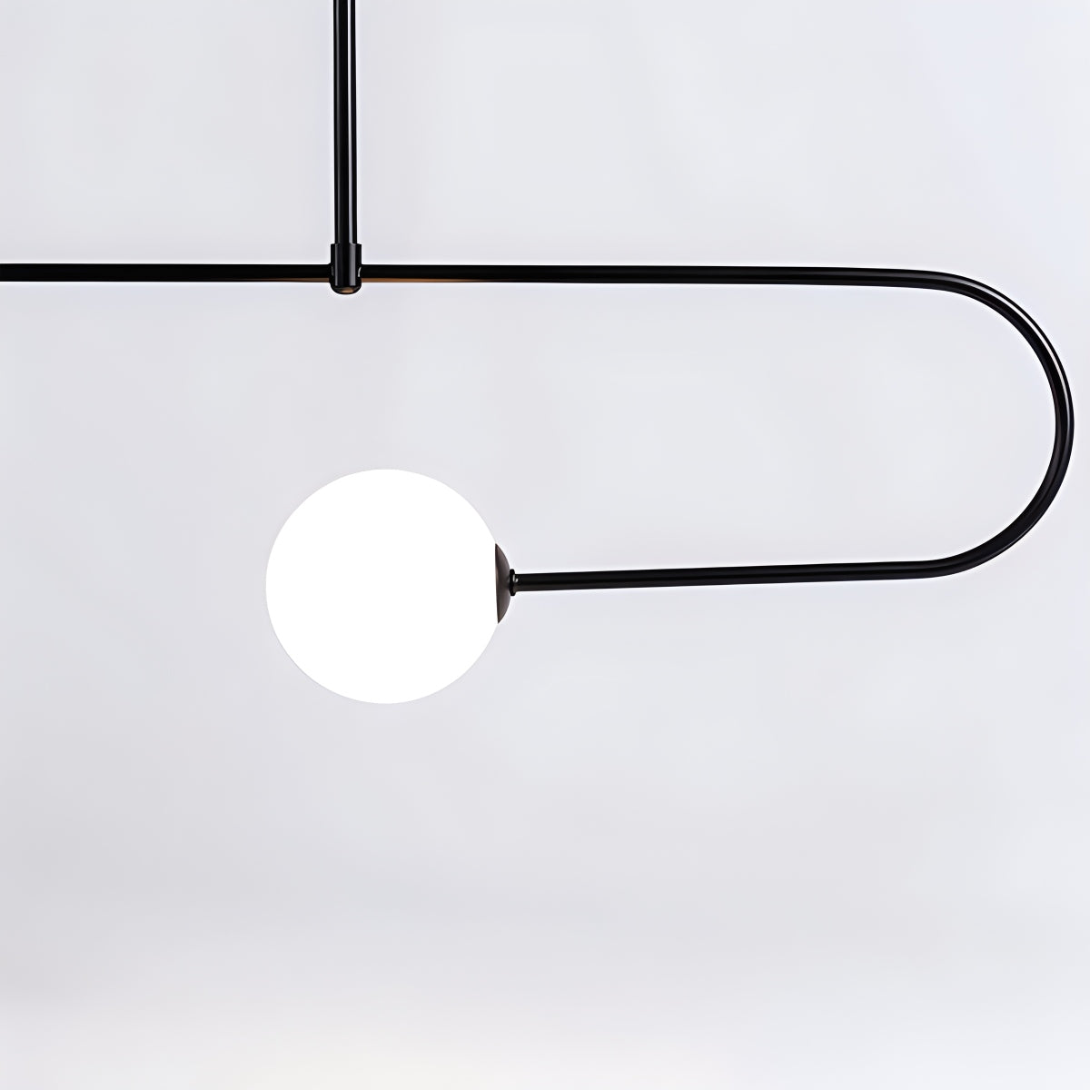 Feyran Minimalist Linear Metal Chandelier