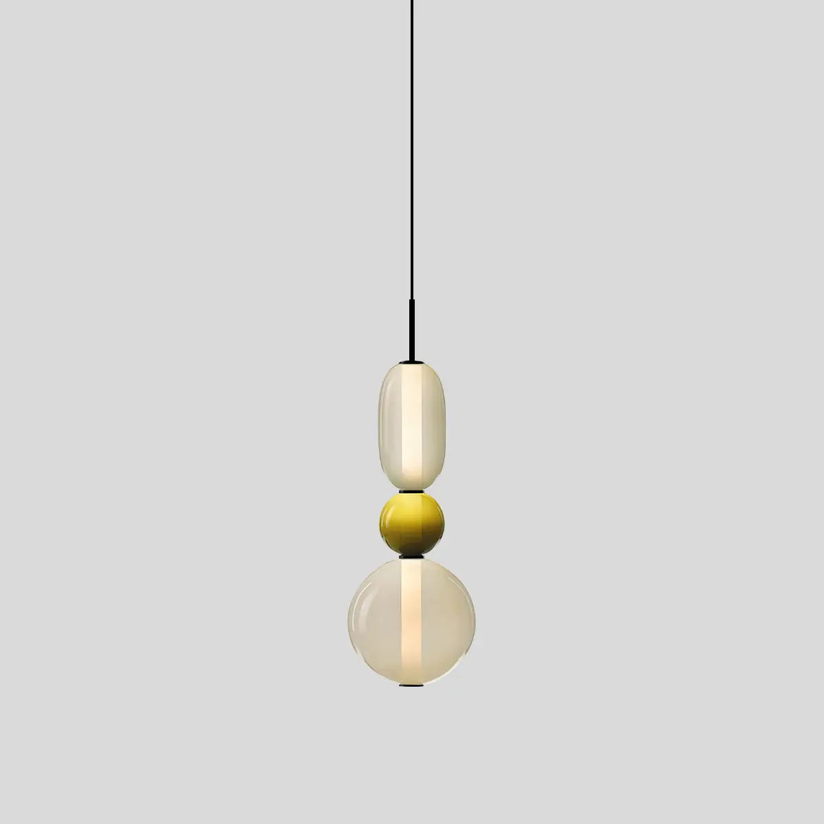 Feyran Candied Glass Pendant Light for Bedroom