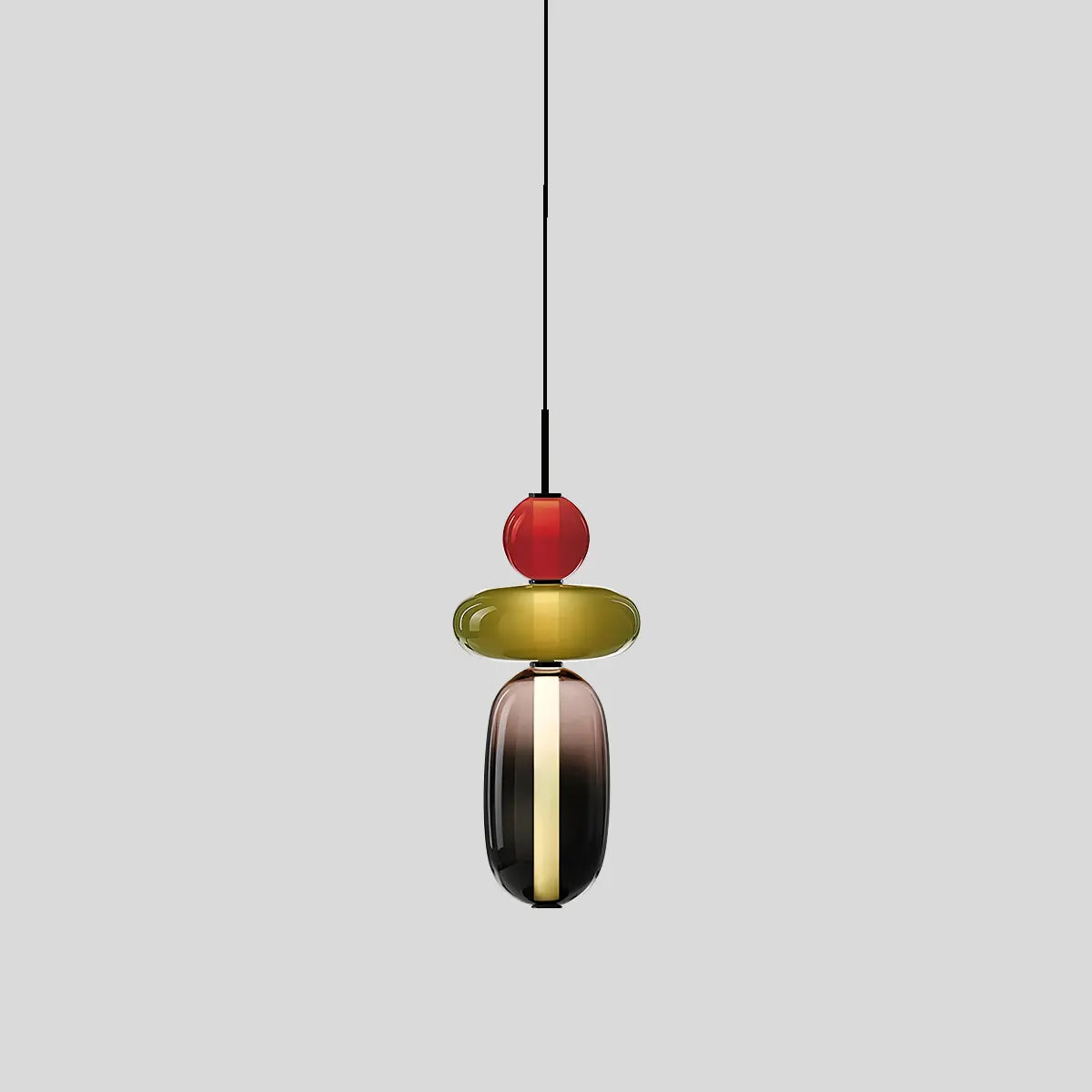 Feyran Candied Glass Pendant Light for Bedroom