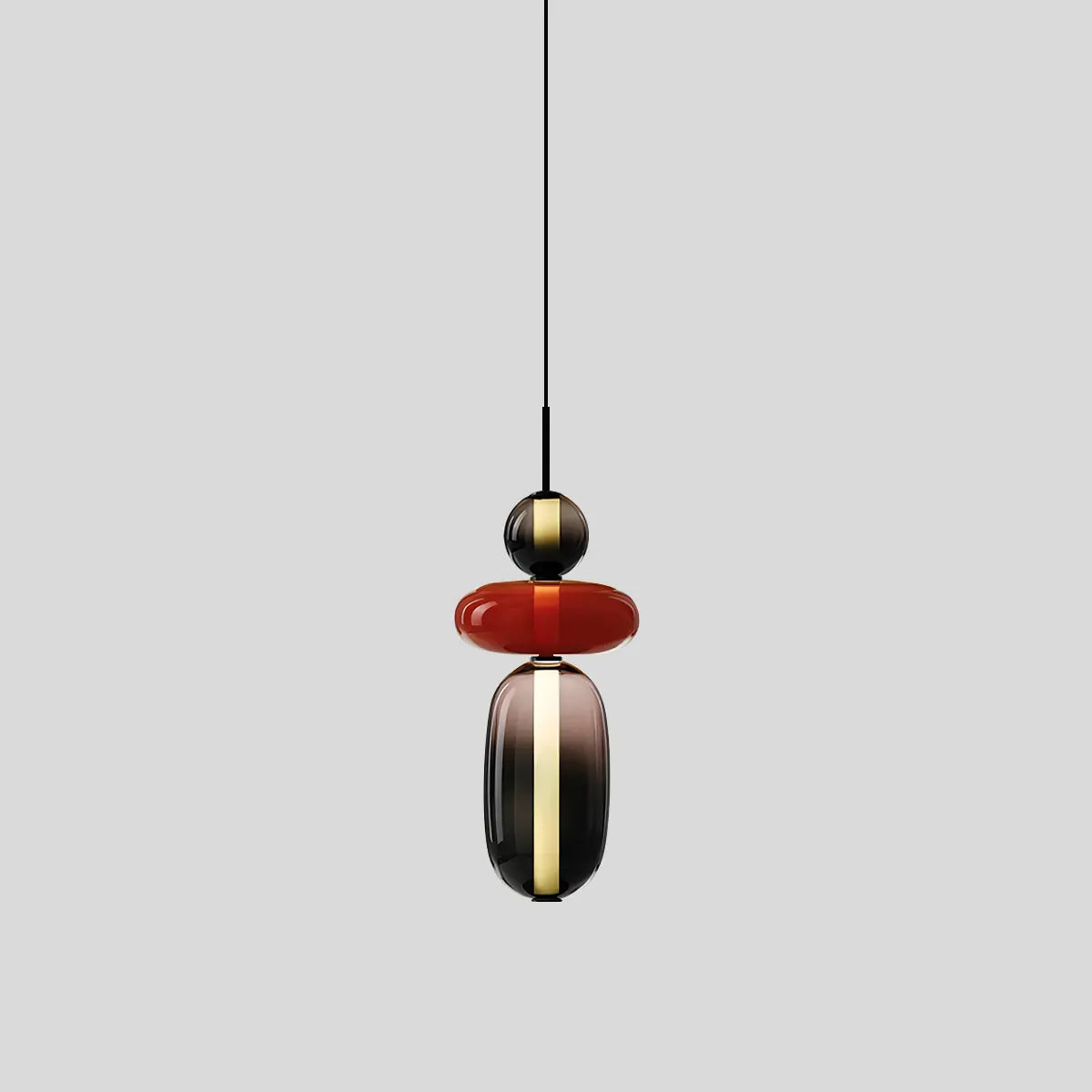 Feyran Candied Glass Pendant Light for Bedroom