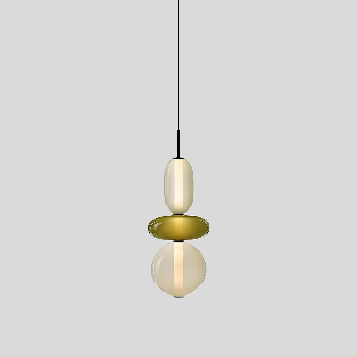Feyran Candied Glass Pendant Light for Bedroom